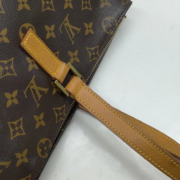 Louis Vuitton Cabas Mezzo Brown Monogram Shoulder Bag mon684-101625 - Picture 7 of 16